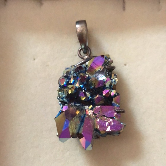 Titanium Quartz pendant “Energy” unisex - Picture 2 of 4